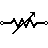 символ на променлив резистор